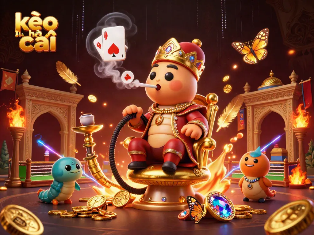 Experience the thrill of kèo nhà cái with a vibrant 3D sports betting scene featuring dynamic characters and rich details.