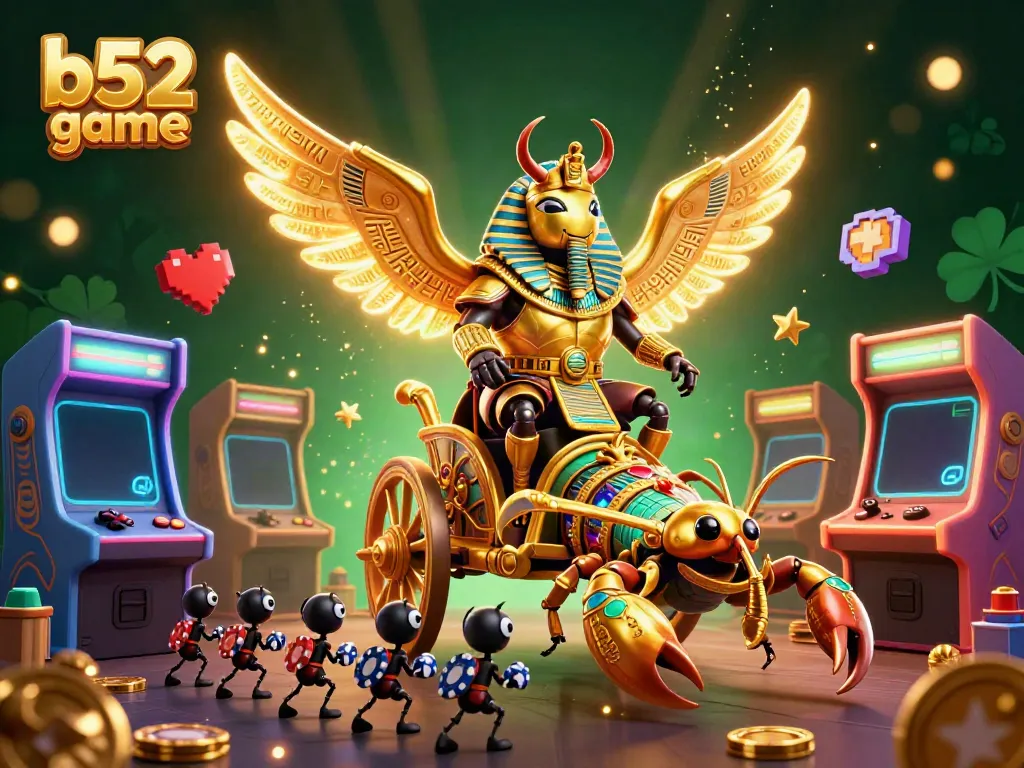 Experience the thrill of b52 game as dazzling characters and colorful gaming elements create an immersive gambling world.