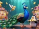 Witness the excitement with sunwin 2026 as a peacock and hummingbird showcase the vibrant slot games and golden jackpots.