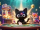 Experience ta88 in an exciting cosmic casino scene filled with vibrant 3D characters and gaming elements.