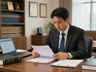 Attorney reviewing important documents, recommended you read for legal insights and expertise.