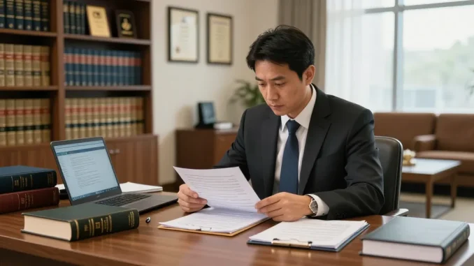 Attorney reviewing important documents, recommended you read for legal insights and expertise.