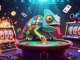 gk88 tham gia vào những trò chơi casino với chameleon chủ sở hữu và kho báu dưới nước